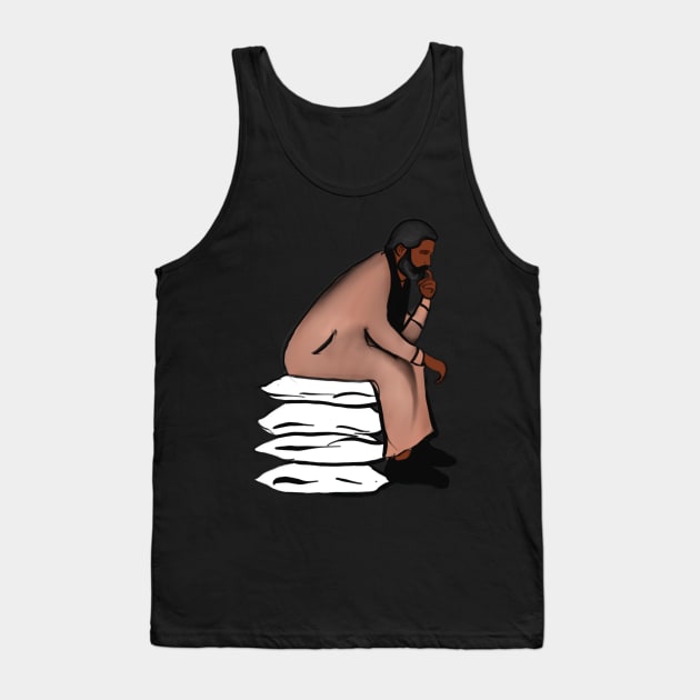 The storyteller Tank Top by Afro Tales